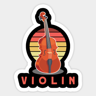 Violin Sticker